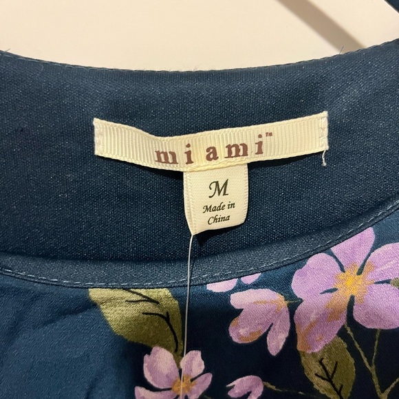 Miami Floral Strappy Cold Shoulder Slip Dress Multi Strap Like NEW Medium - Picture 7 of 8